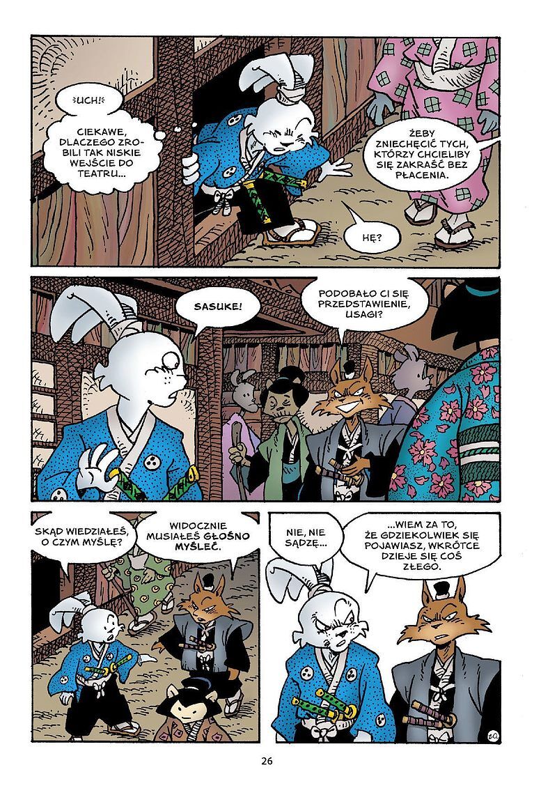 Usagi Yojimbo (Kolor) - 01 - Bunraku i inne opowieści