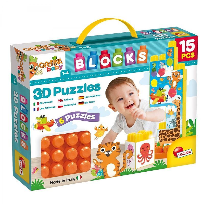 Carotina Baby Klocki z obrazkiem 1