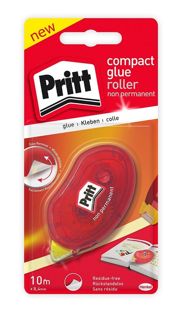 Klej w taśmie pritt non-permanent 8,4mm x 10m blister