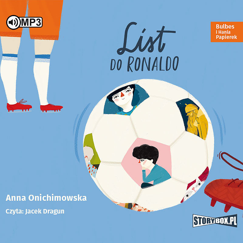 Cd mp3 bulbes i hania papierek list do ronaldo