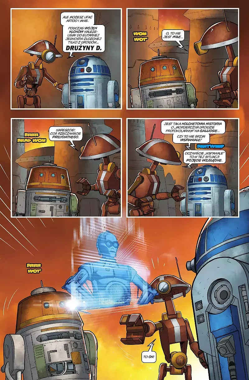 Star Wars - Mroczne droidy. Drużyna D