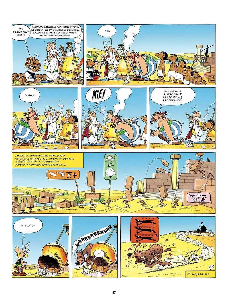 Asteriks - 06 - Asteriks i Kleopatra (twarda oprawa)