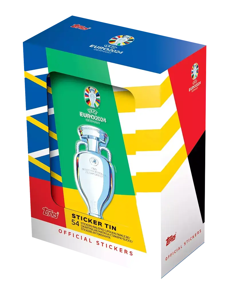 Euro 2024 topps stickers mini puszka 1 szt. Mix