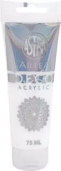 Farba akrylowa deco artea 75 ml tuba biały