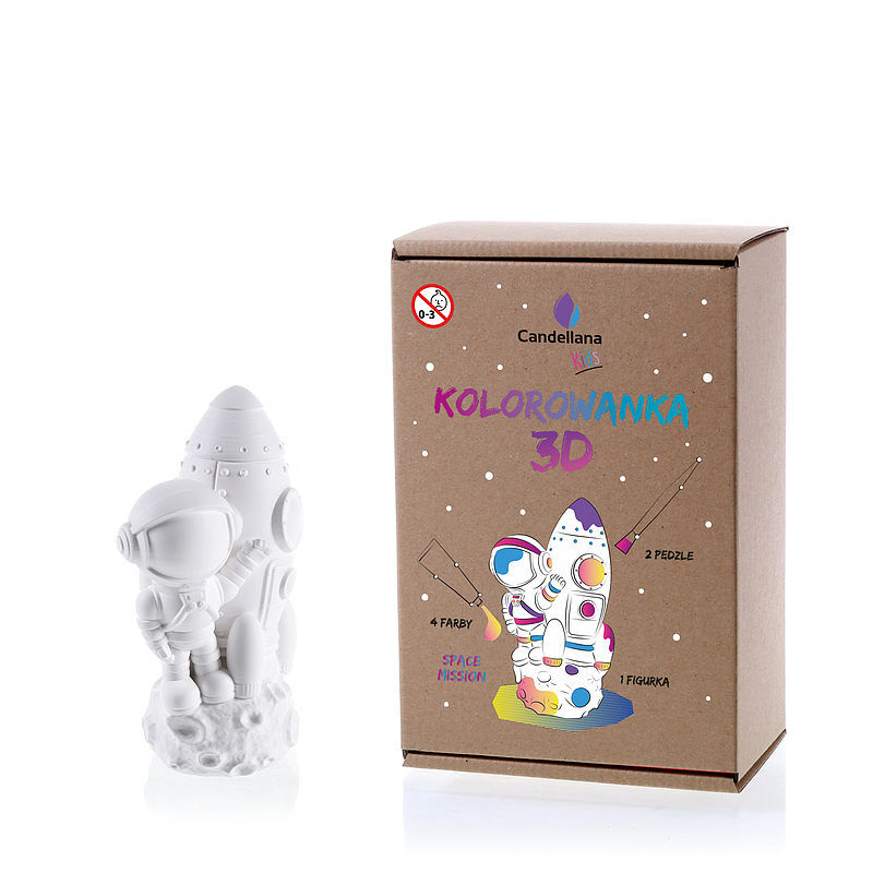 Kolorowanka 3d space mission