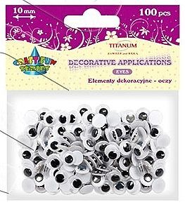Elementy dekoracyjne - oczy 10mm
