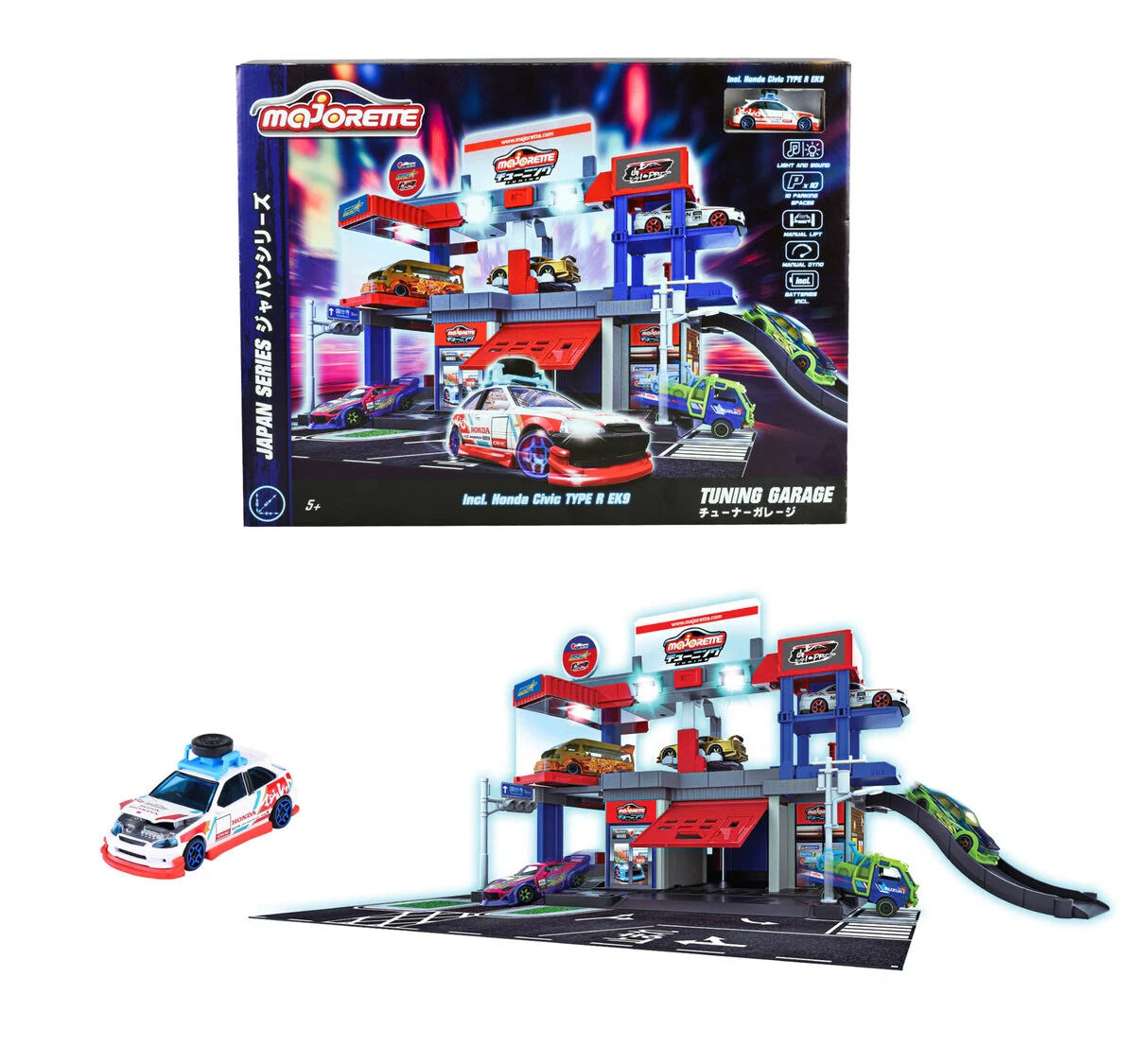 Majorette Japan Series Garaż tuningowy