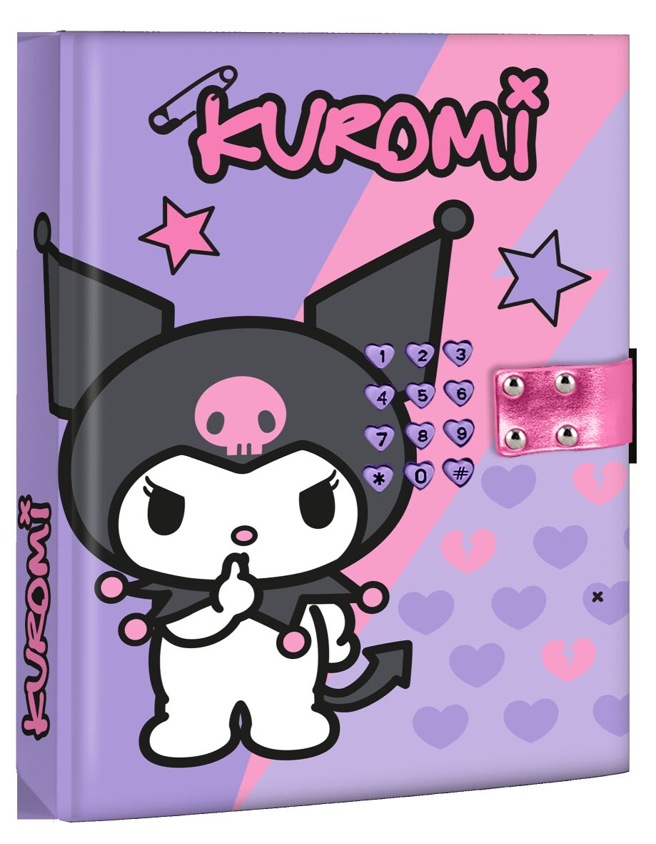 Pamiętnik na kod grający Kuromi KU00025