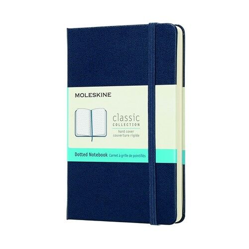 Notes Moleskine Classic P, kropki, szafirowy