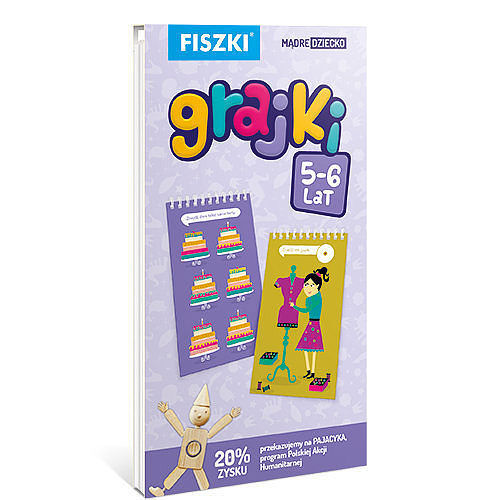 Fiszki Grajki 5-6 lat