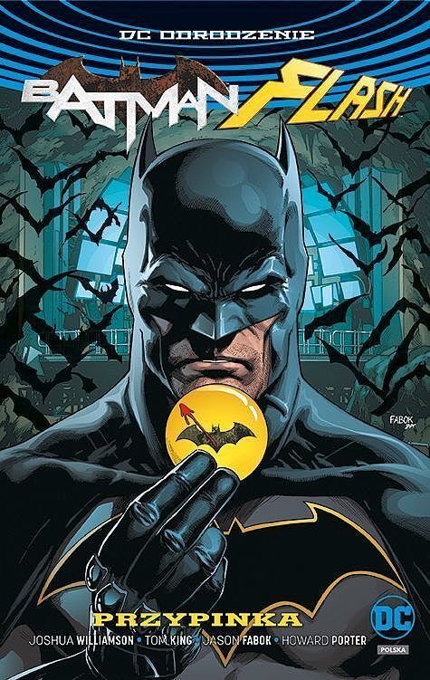Odrodzenie - Batman / Flash - 01 - Przypinka (okładka z Batmanem)