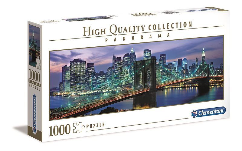 Puzzle 1000 panoramiczne hq nowy jork most brookliński 39434