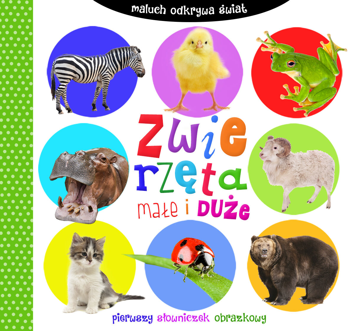 Zwierzęta małe i duże maluch odkrywa świat