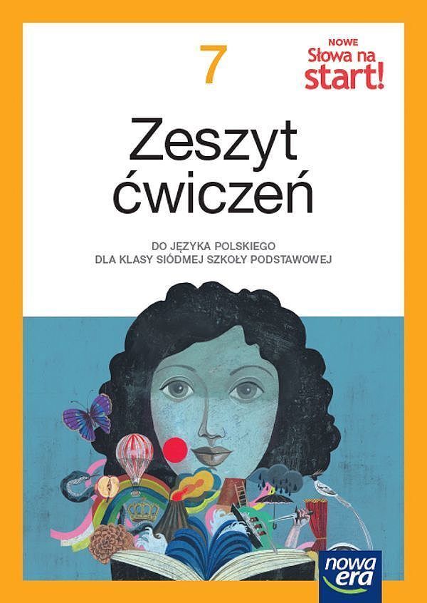 Język polski słowa na start! neon zeszyt ćwiczeń dla klasy 7 szkoły podstawowej edycja 2023-2025