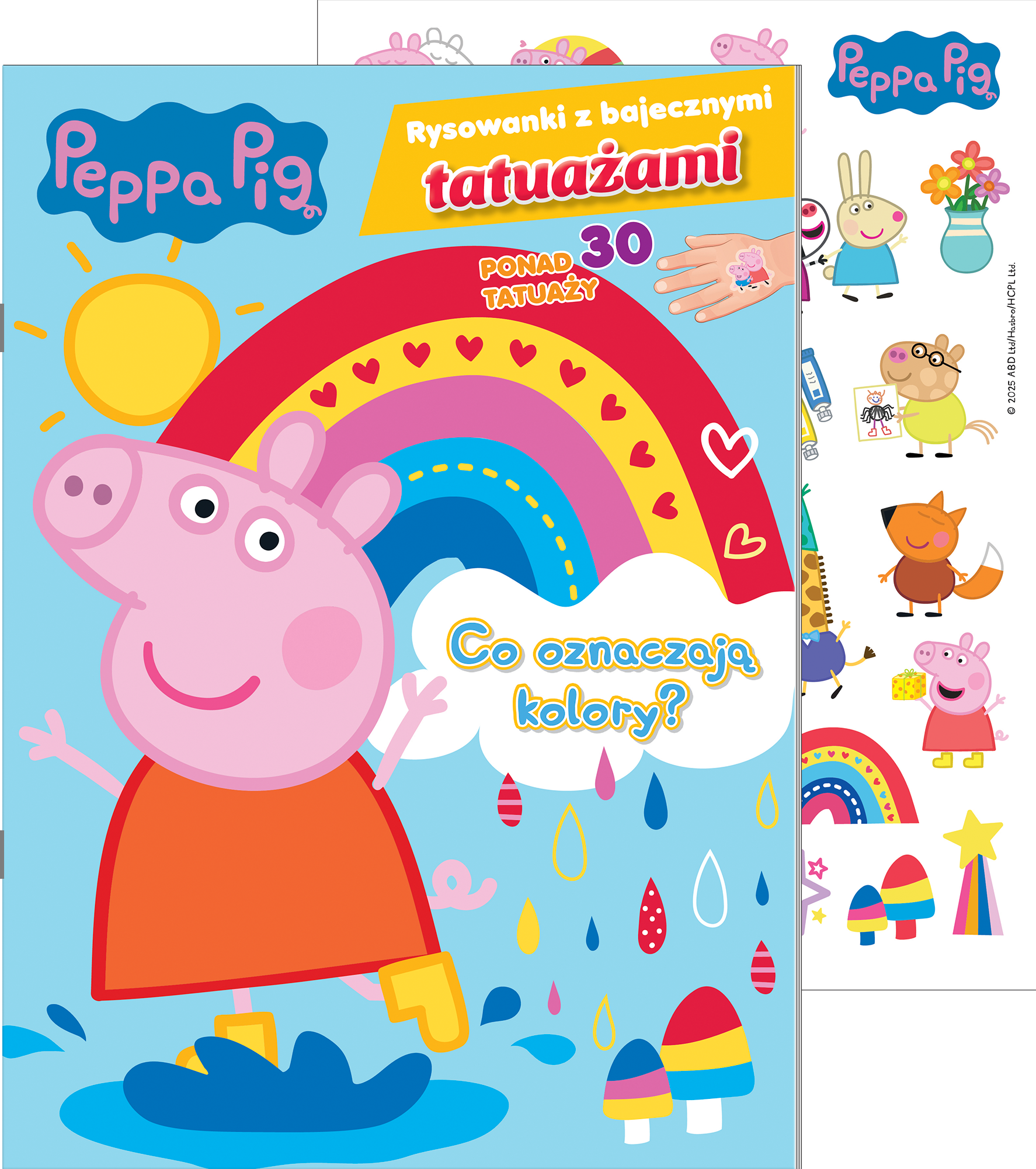 Peppa Pig. Rysowanki z bajecznymi tatuażami