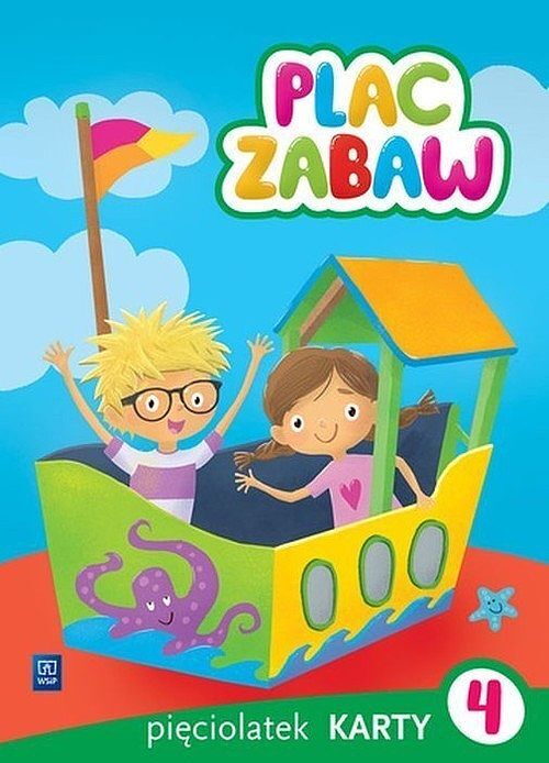 Plac zabaw Karty pracy Pięciolatek. Część 4
