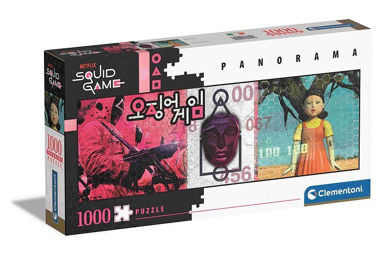 Puzzle 1000 panoramiczne netflix  squid game 39694