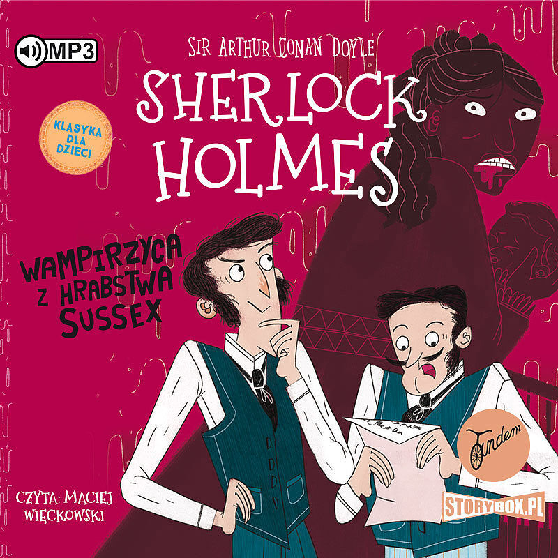 Cd mp3 wampirzyca z hrabstwa sussex. Sherlock holmes. Tom 8