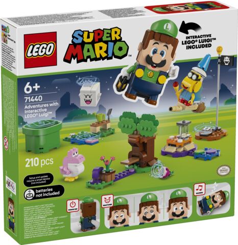 LEGO Super Mario Przygody z interaktywną figurką LEGO Luigi 71440