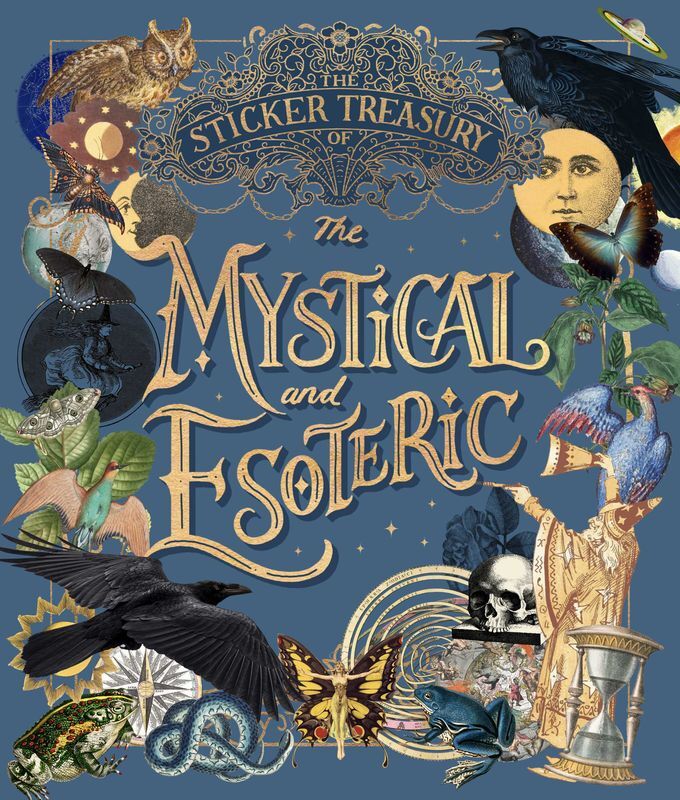 The Sticker Treasury of the Mystical and Esoteric wer. angielska