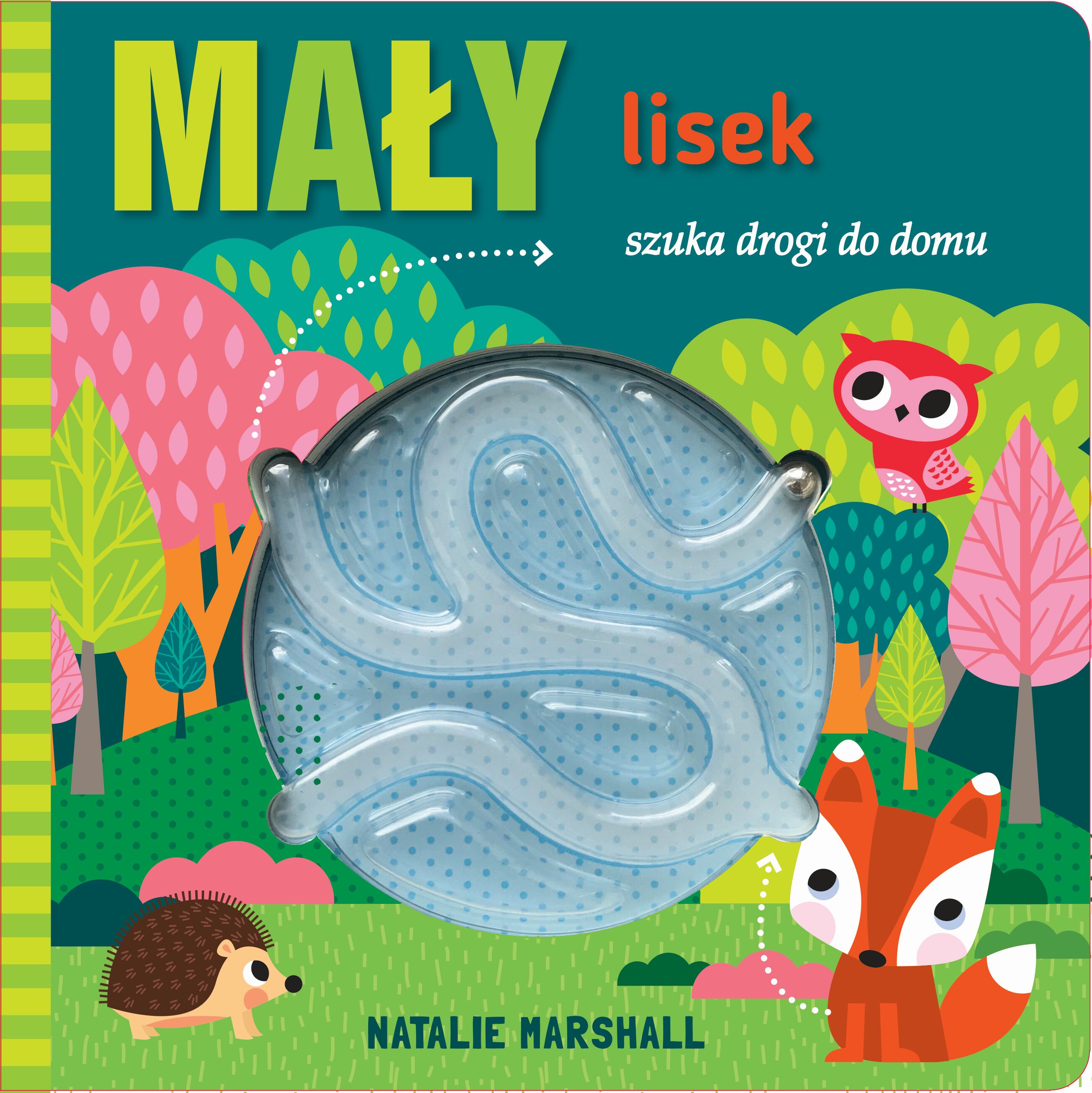 Mały lisek szuka drogi do domu
