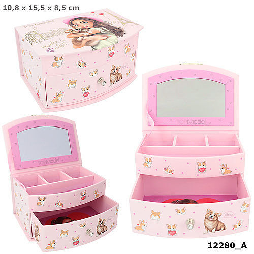 Szkatułka top model corgi 12280a