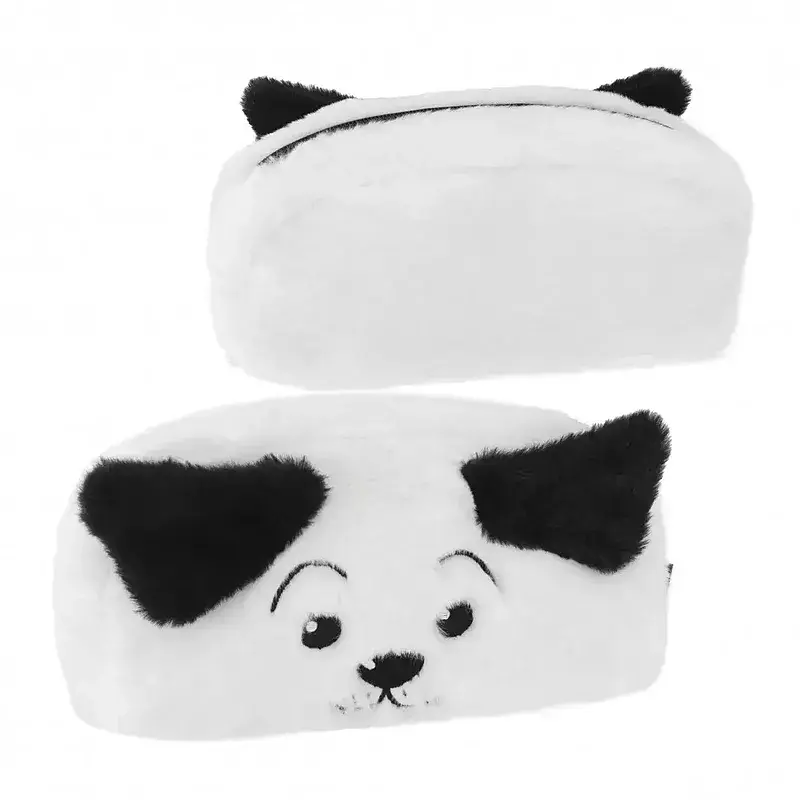 Piórnik pluszowy saszetka 1 zamek Dog