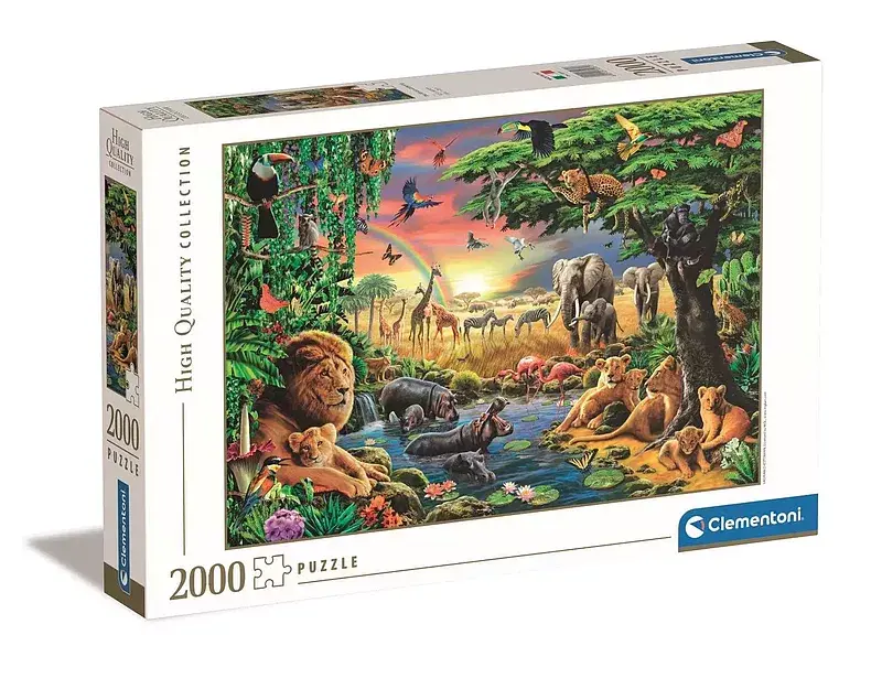 Puzzle 2000 hq the african gathering 32081