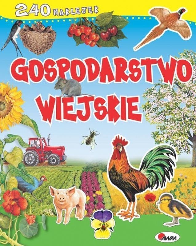 Gospodarstwo wiejskie 240 naklejek