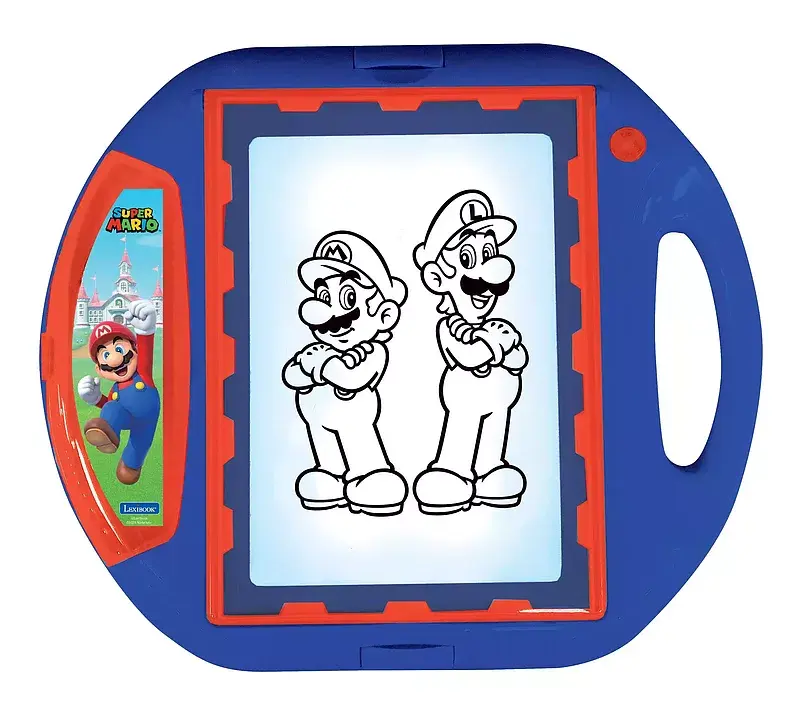 Projektor rysunkowy super mario z szablonami i stemplami cr310ni