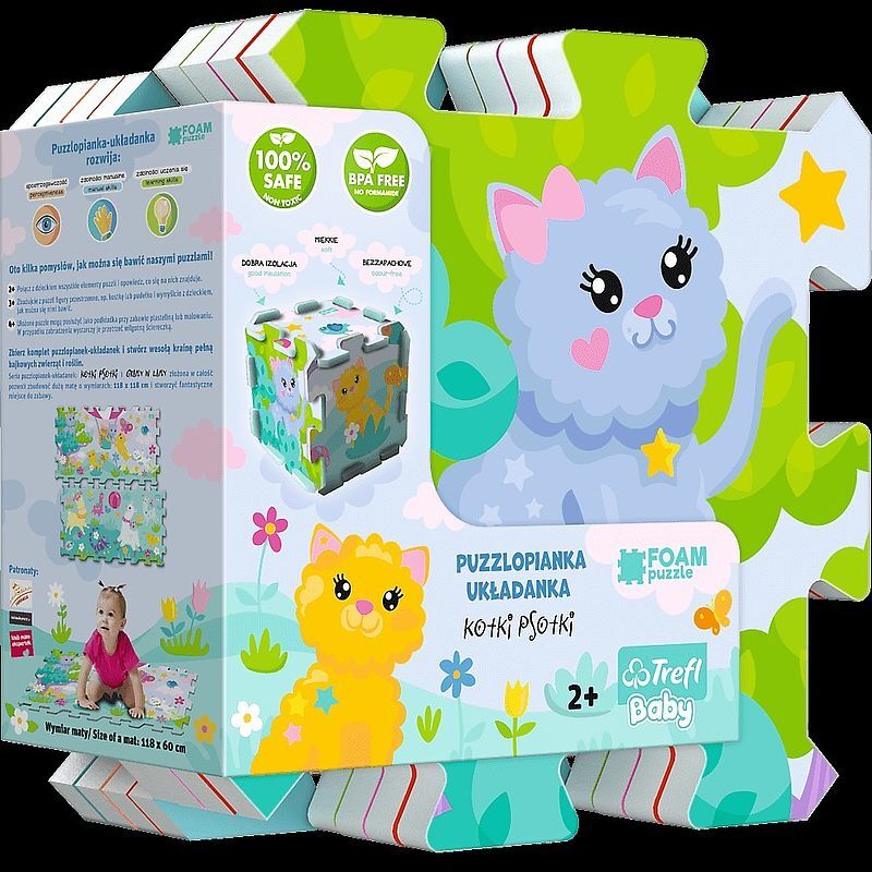 Puzzlopianka układanka kotki psotki 61262