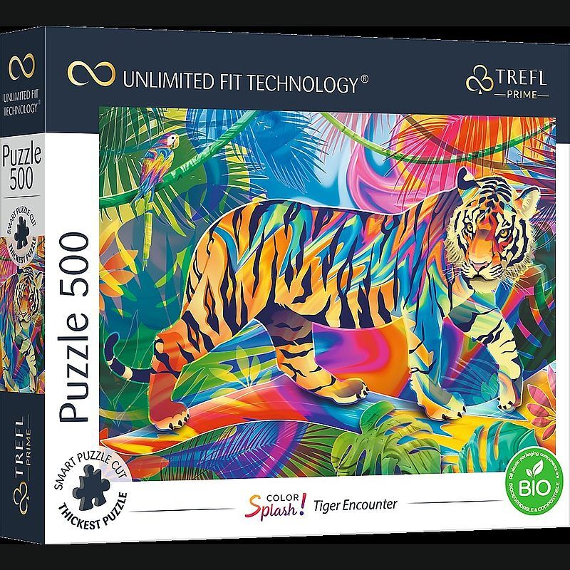 Puzzle Color Splash: Tiger Encounter 500