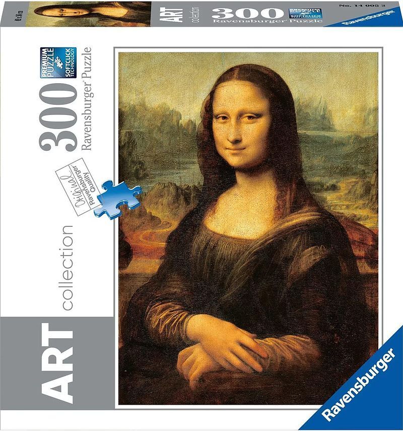 Puzzle 300 kolekcja art leonardo mona lisa 14005