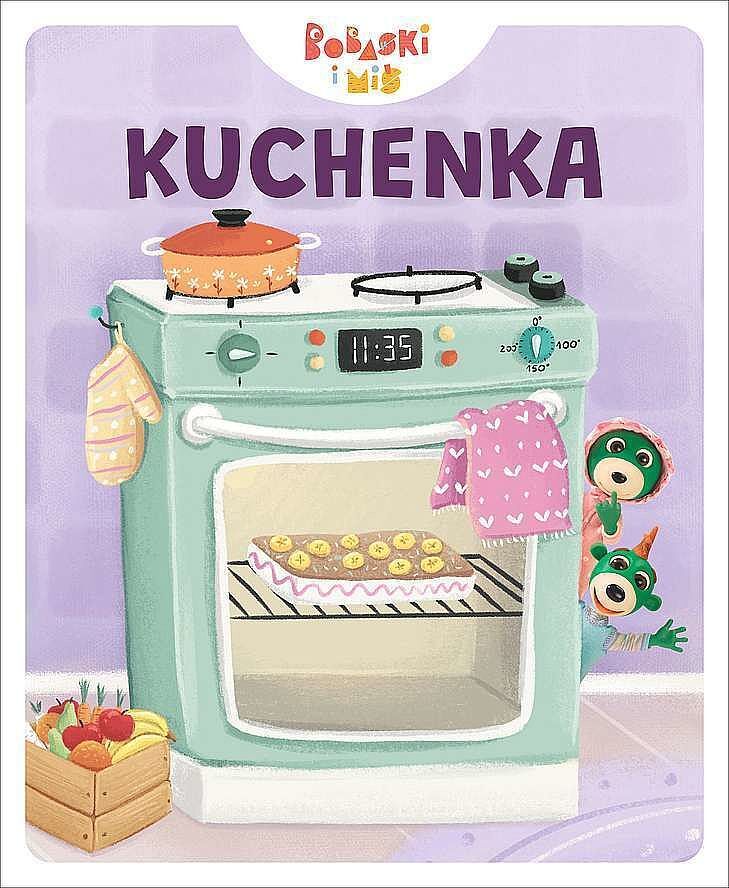 Kuchenka. Bobaski i miś