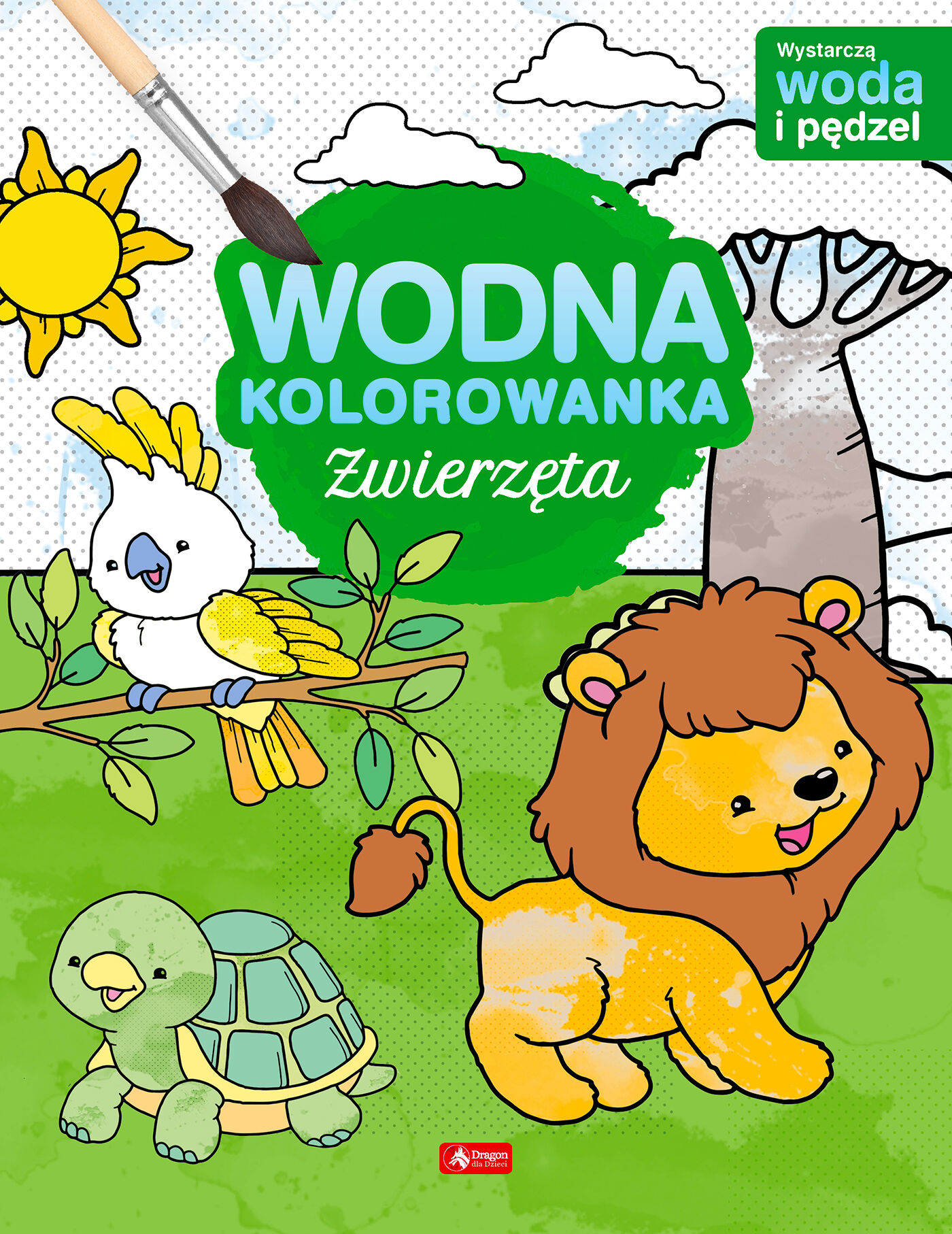 Zwierzęta. Wodna kolorowanka