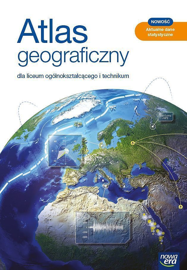 Nowe geografia atlas liceum i technikum edycja 2021