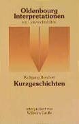 Kurzgeschichten. Interpretationen