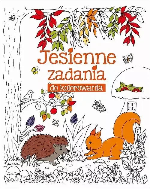 Jesienne zadania do kolorowania