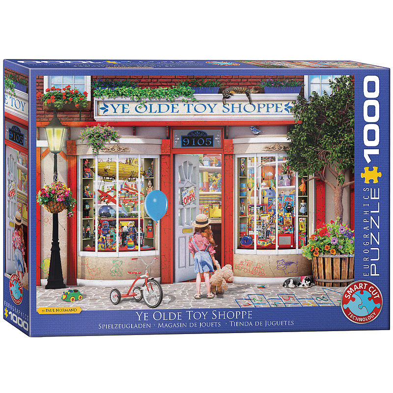 Puzzle 1000 stary sklep z zabawkami, paul n 6000-5406
