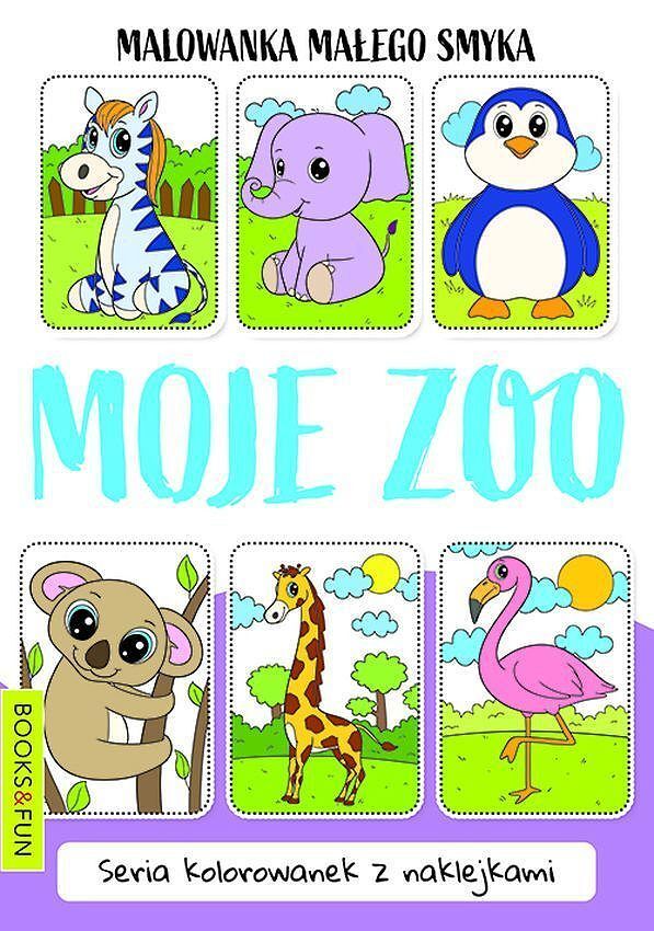 Moje zoo. Malowanka małego smyka