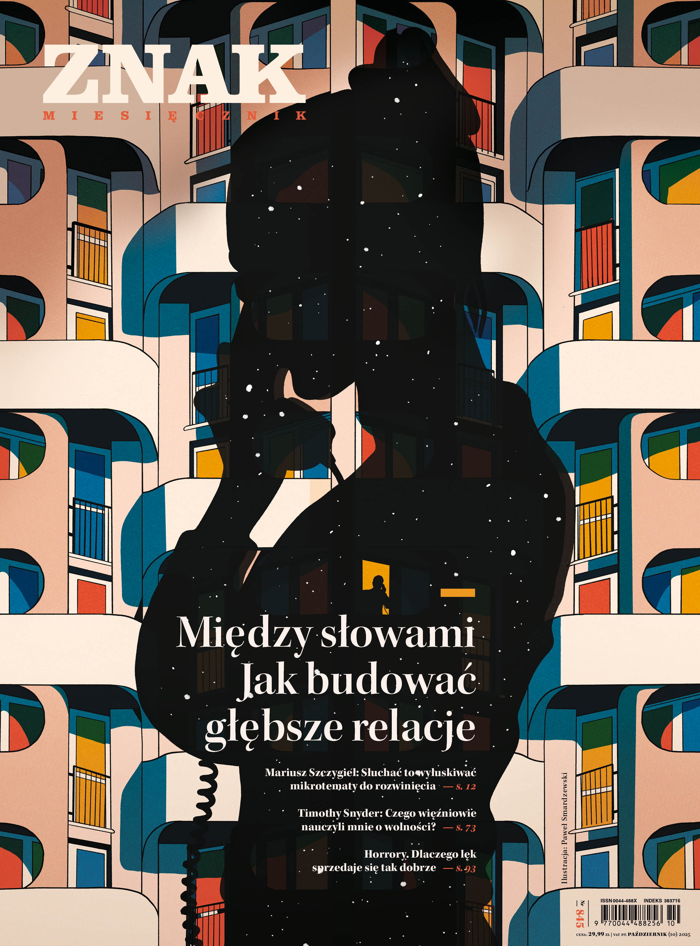 Miesięcznik ZNAK 845 (10/2025) - Między słowami. Jak budować głębsze relacje