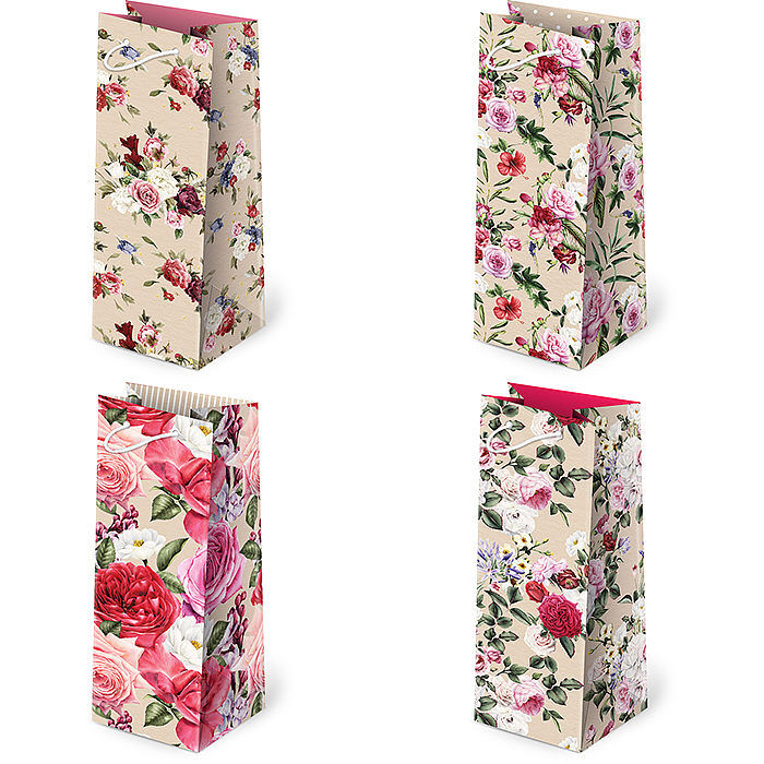 Torebki ozdobne al2 kraft set 79 romantic roses