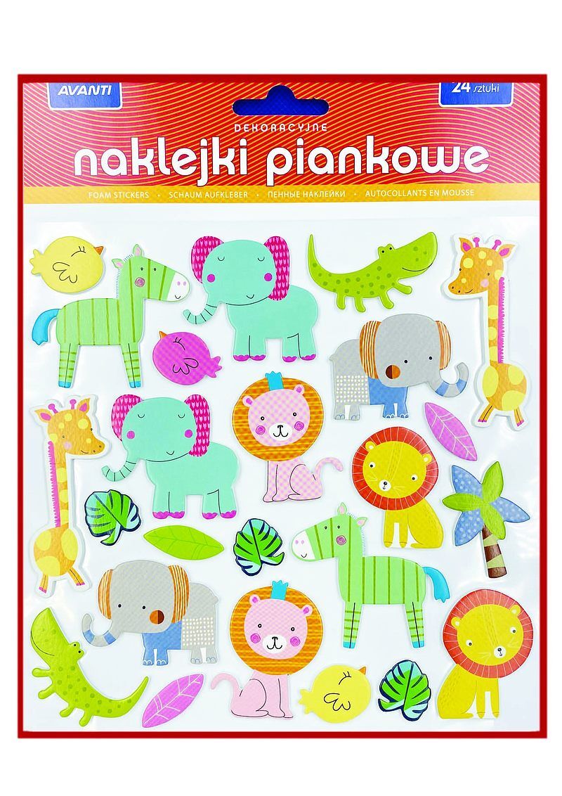 Naklejki piankowe całoroczne v4