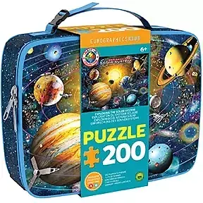 Puzzle 200 z lunch box solar system 9100-5486