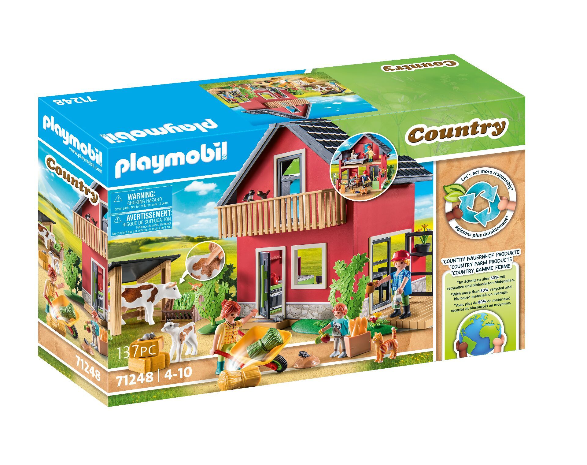 Playmobil Gospodarstwo rolne 71248