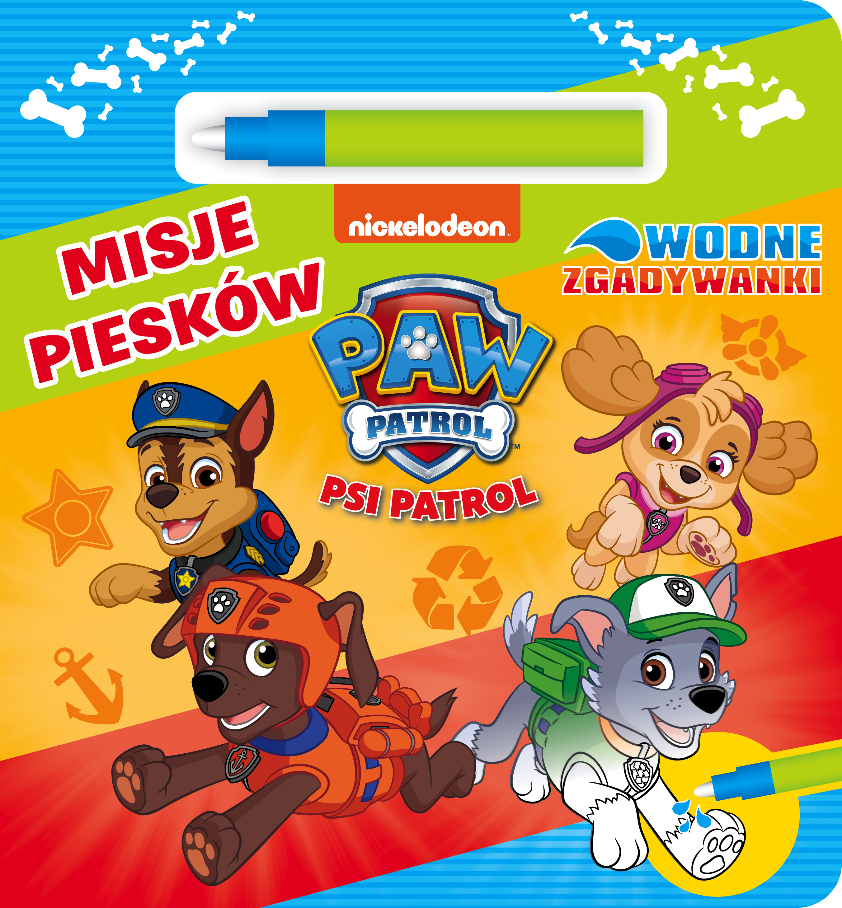 Psi Patrol. Wodne Zgadywanki. Misje piesków.