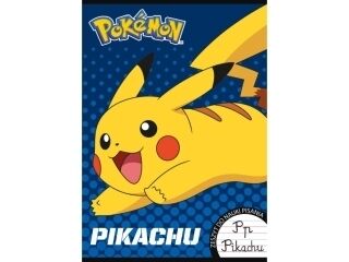 Zeszyt do nauki pisania A4/32k. linia dwukolorowa okładka laminowana - Pokemon, 1 szt.