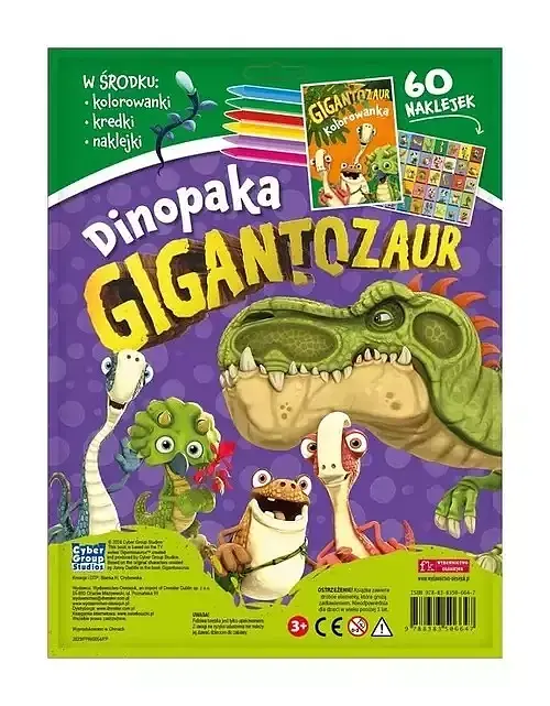 Gigantozaur. Dinopaka