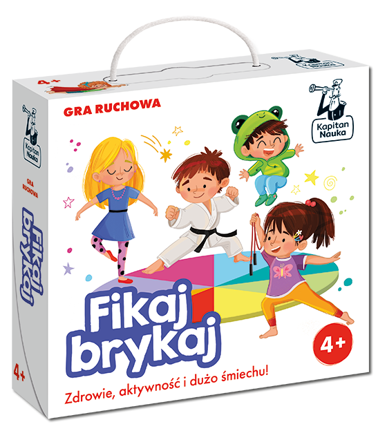 Fikaj, brykaj. Gra ruchowa. Kapitan Nauka