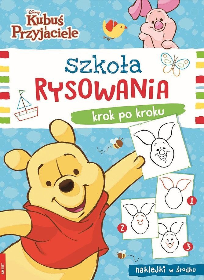 Disney kubuś i przyjaciele szkoła rysowania rys-9101